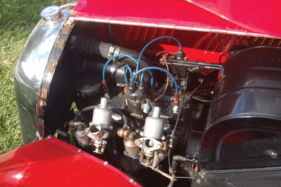 Интерьер Morgan F Super 1950 года  (фото 3 из 5)